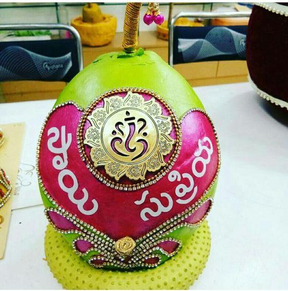 Wedding Decorative Coconuts style 1
