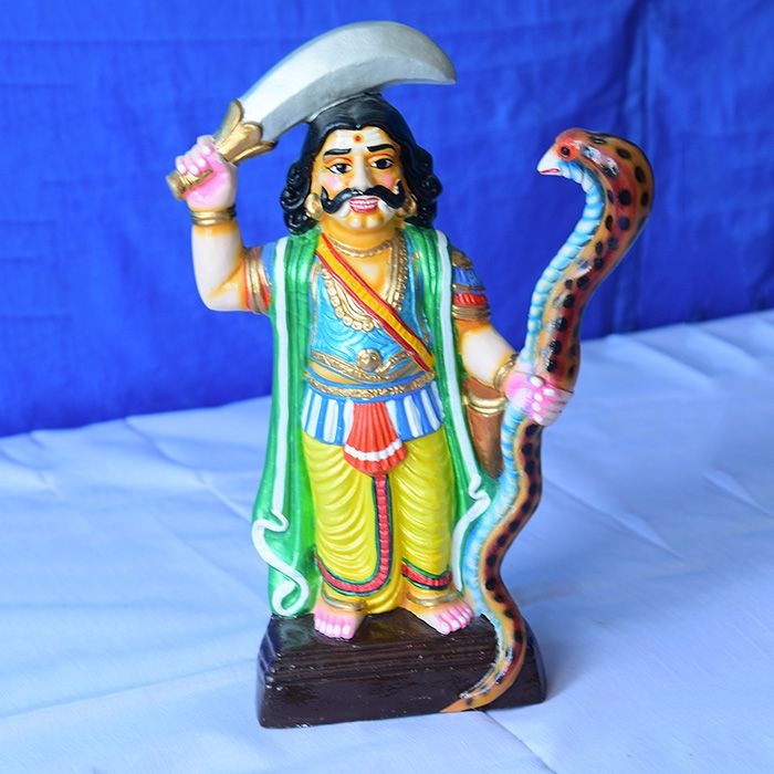 Mahabaratha snippet - A game of dice scene golu idol set-Medium